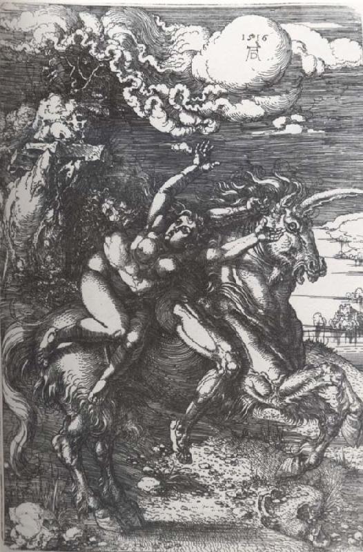 Albrecht Durer The Abduction on the Unicorn Spain oil painting art